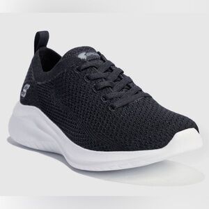 S Sport By Skechers Women's Resse 2.0 Elastic Gore Sneakers